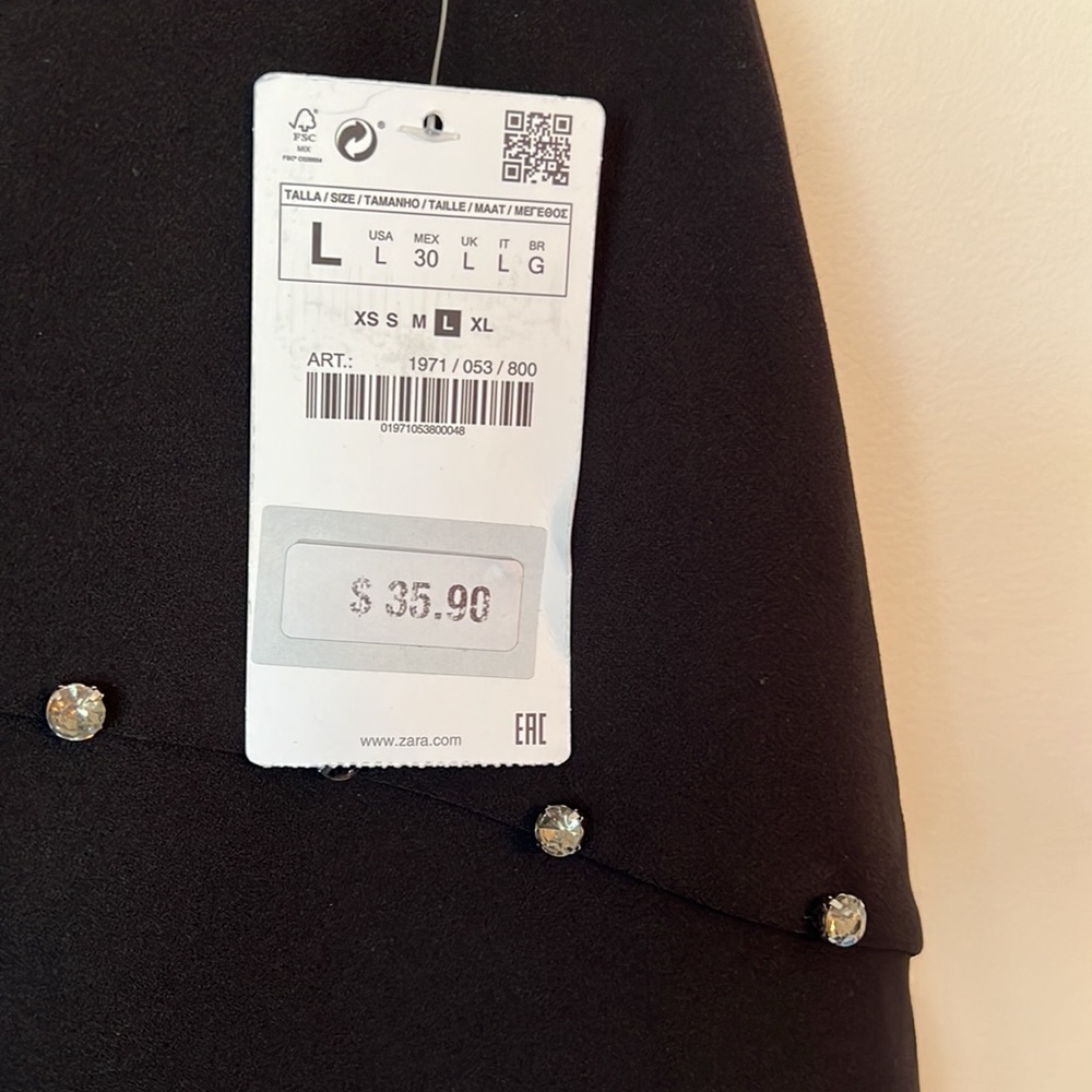 NWT ZARA mini skirt - Picture 4 of 6
